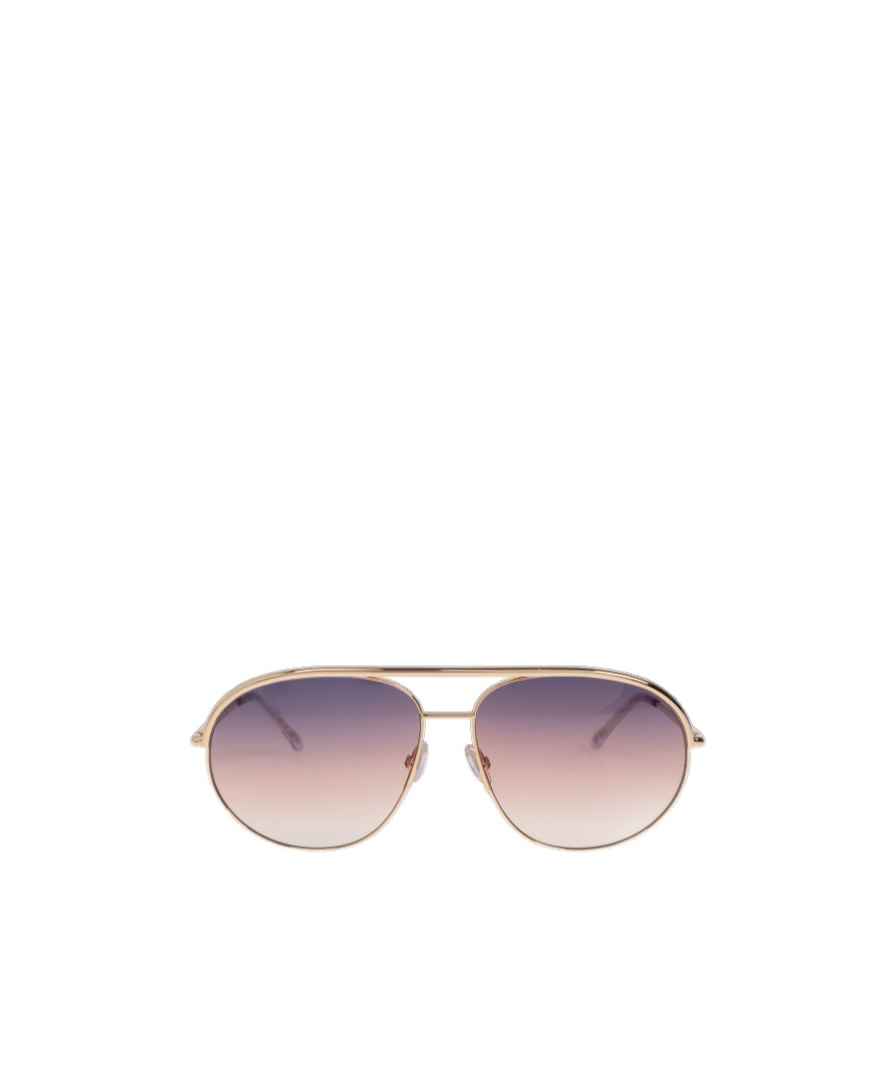Isabel Marant 62mm Oversize Navigator Sunglasses In Gold
