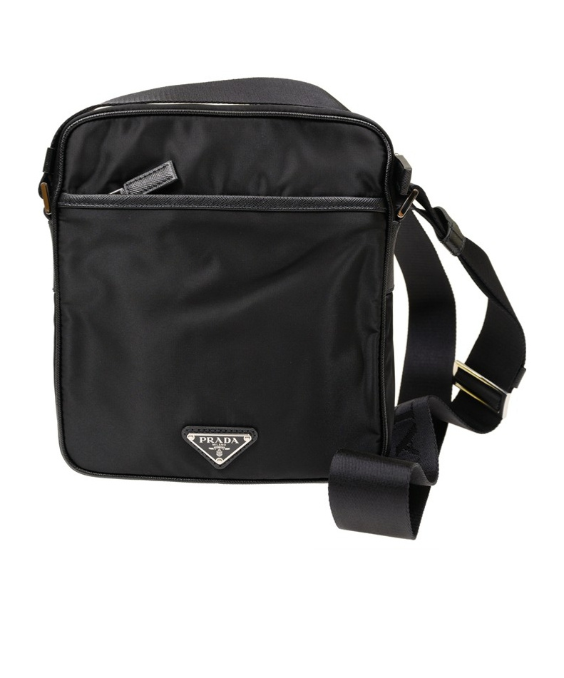 PRADA LOGO SHOULDER BAG