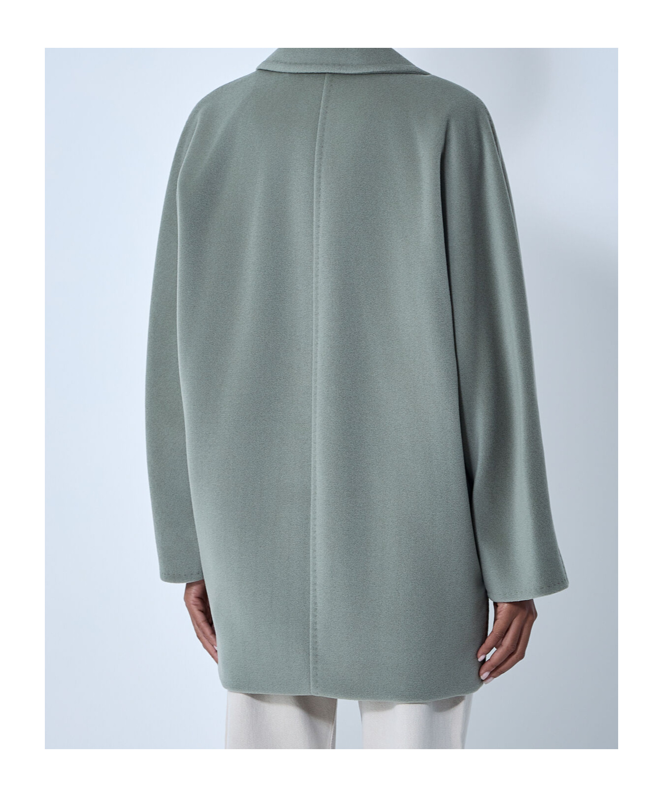 Max Mara Women Wool-and-cashmere-blend Coat In Green