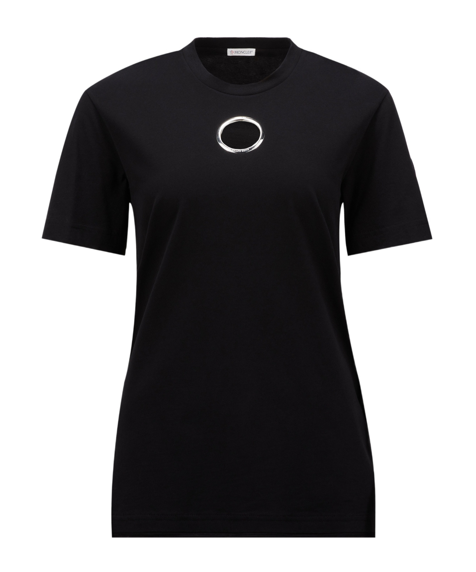 Moncler Short-sleeved T-shirt In Black