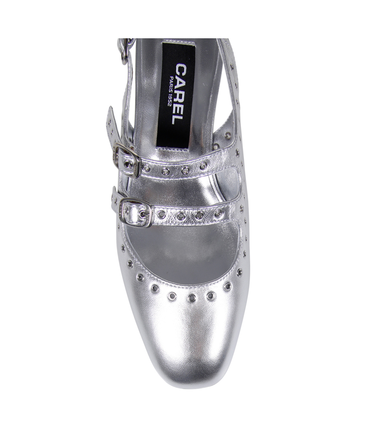 Shop Carel Paris Square-headed Sandals In Gray