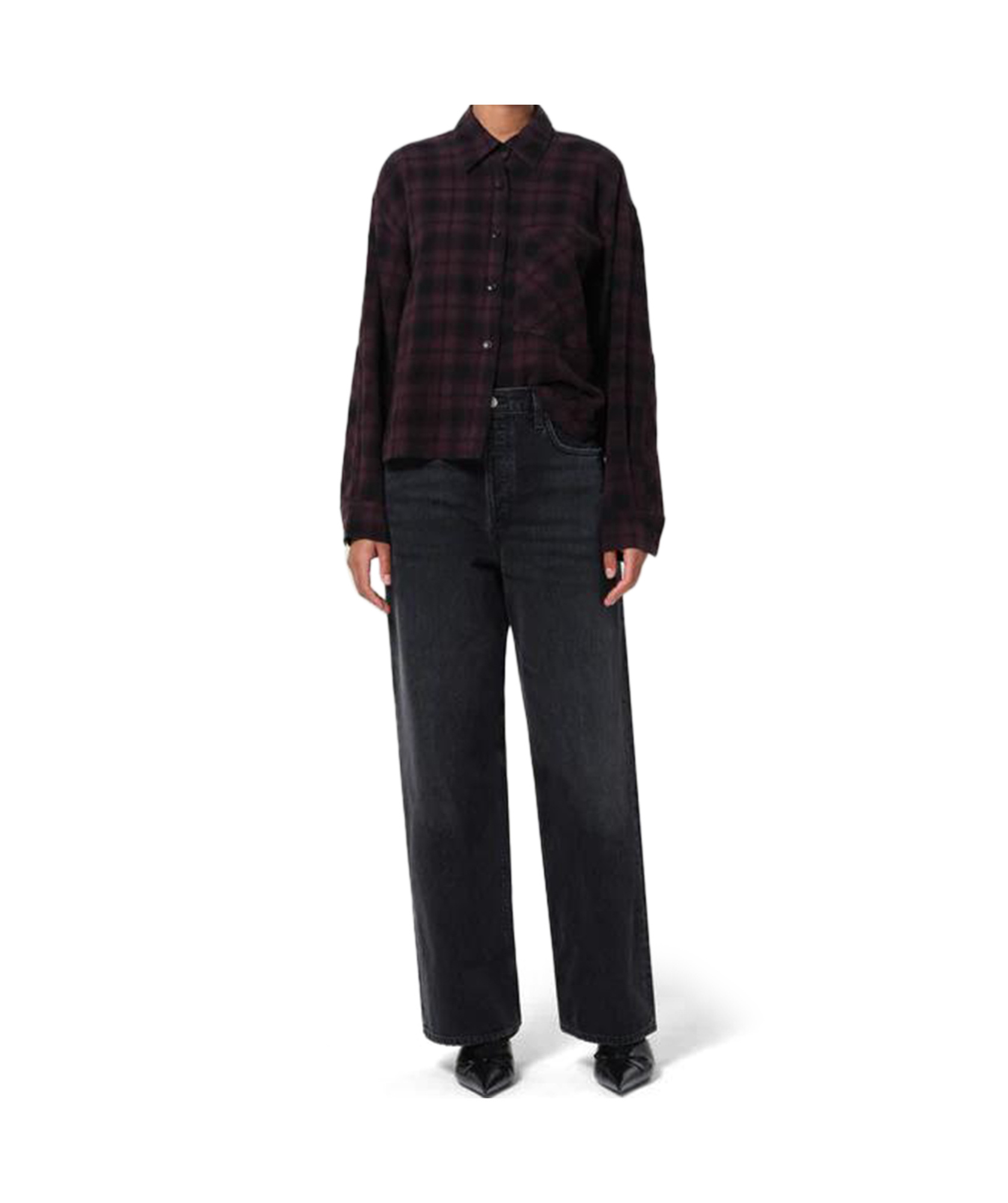 Agolde Straight-leg Jeans In Blue