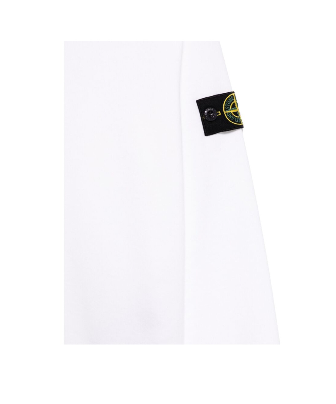 Stone Island Long-sleeved Sweater In White