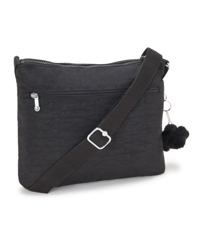 Kipling Logo Shoulder Bag In Black