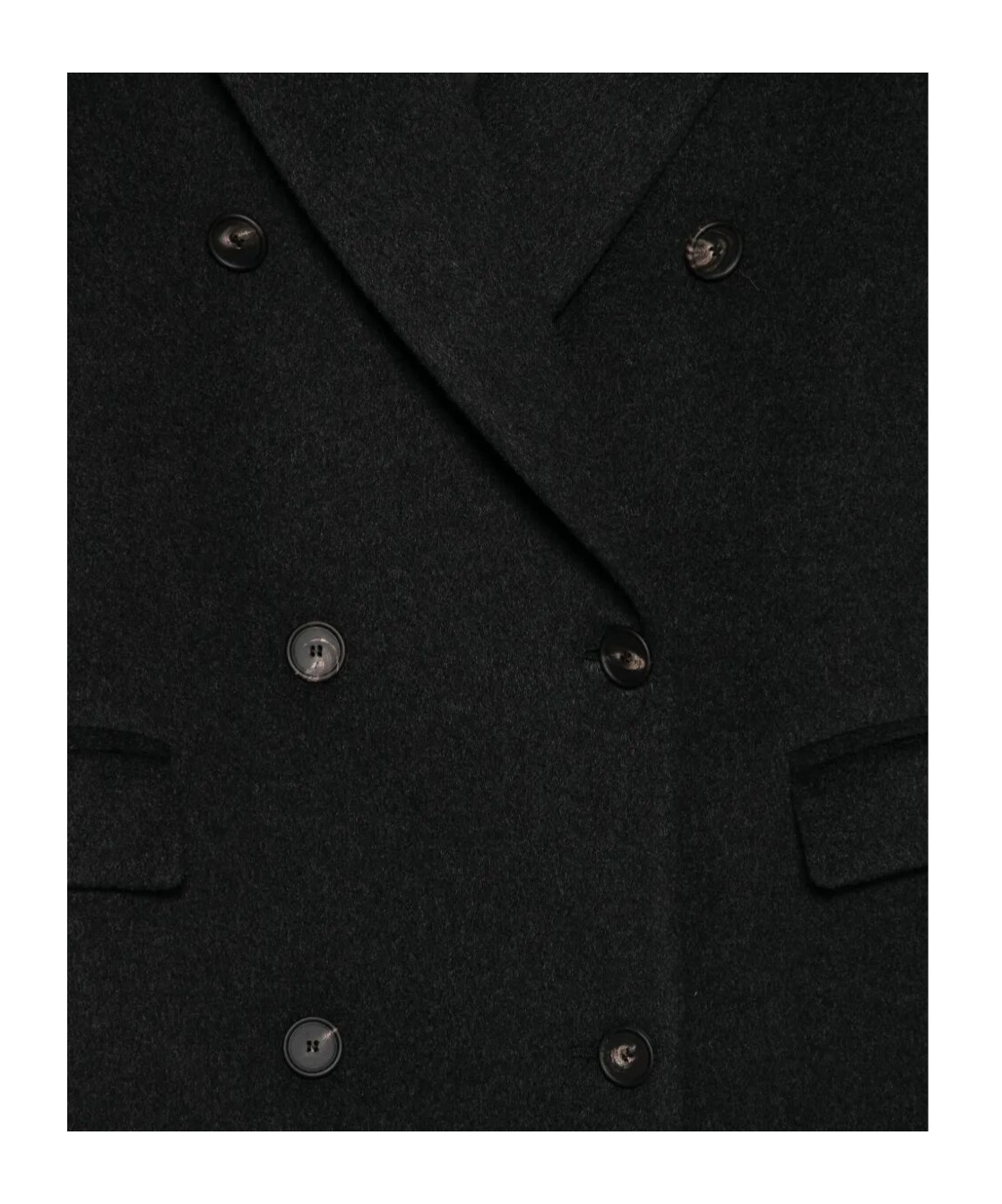 Tagliatore Double-breasted Tailored Coat In Black