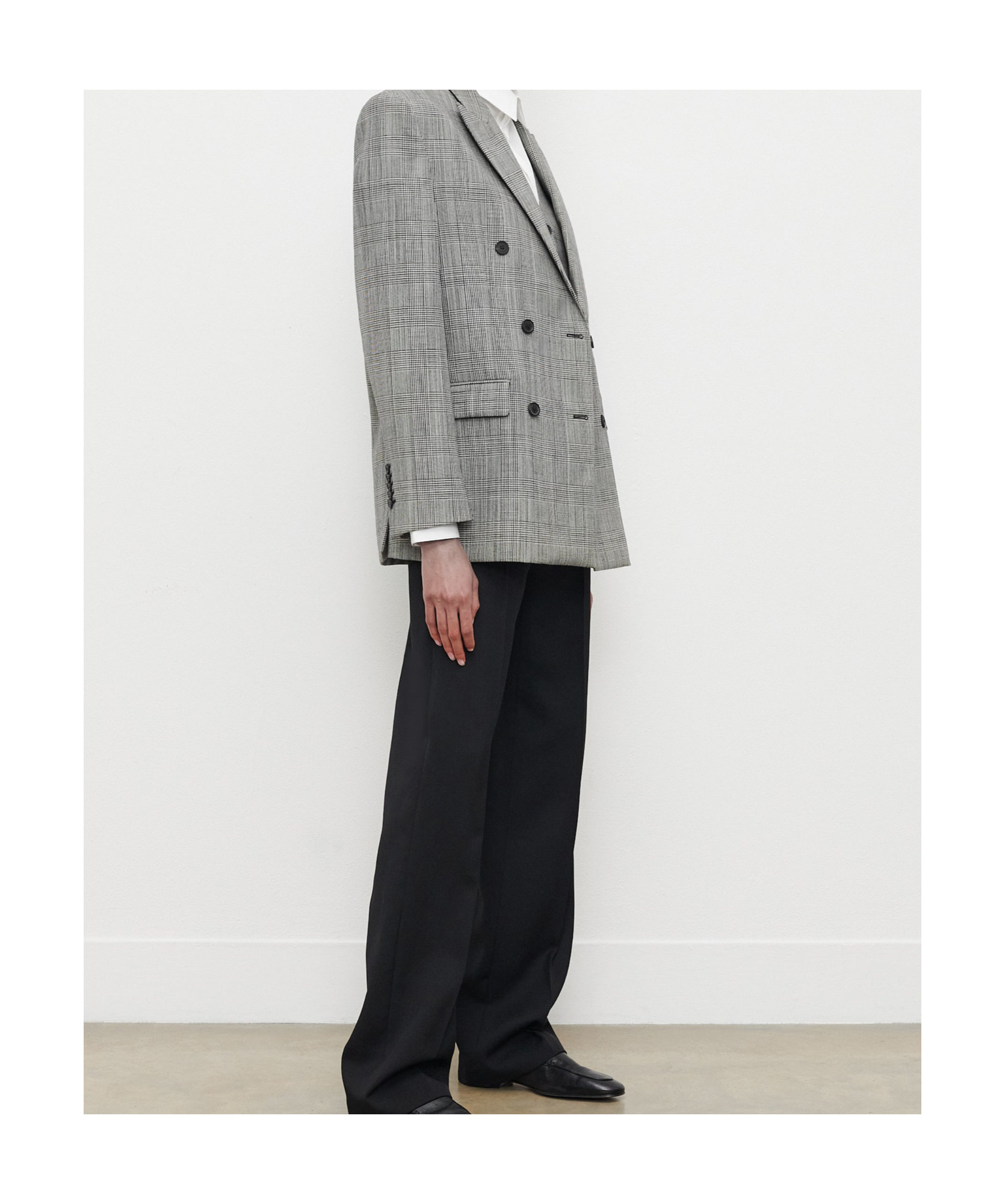 Shop Wardrobe.nyc Double-breasted Blazer In Black