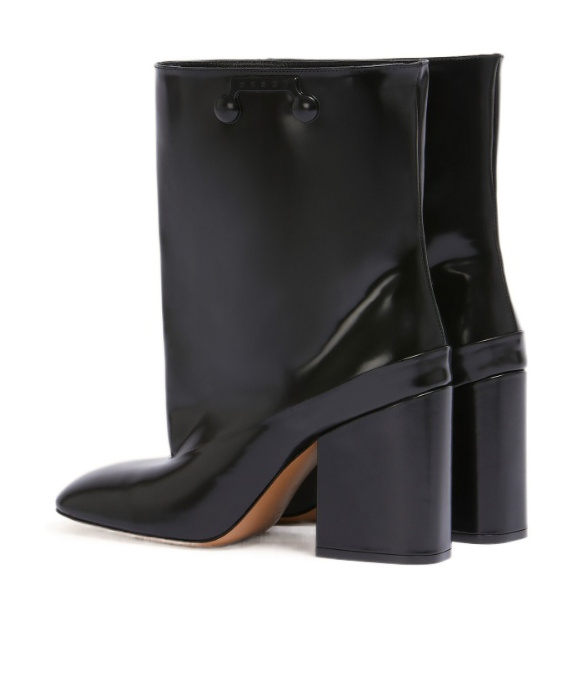 Marni Trunkaroo Block-heel Ankle Boots In Black