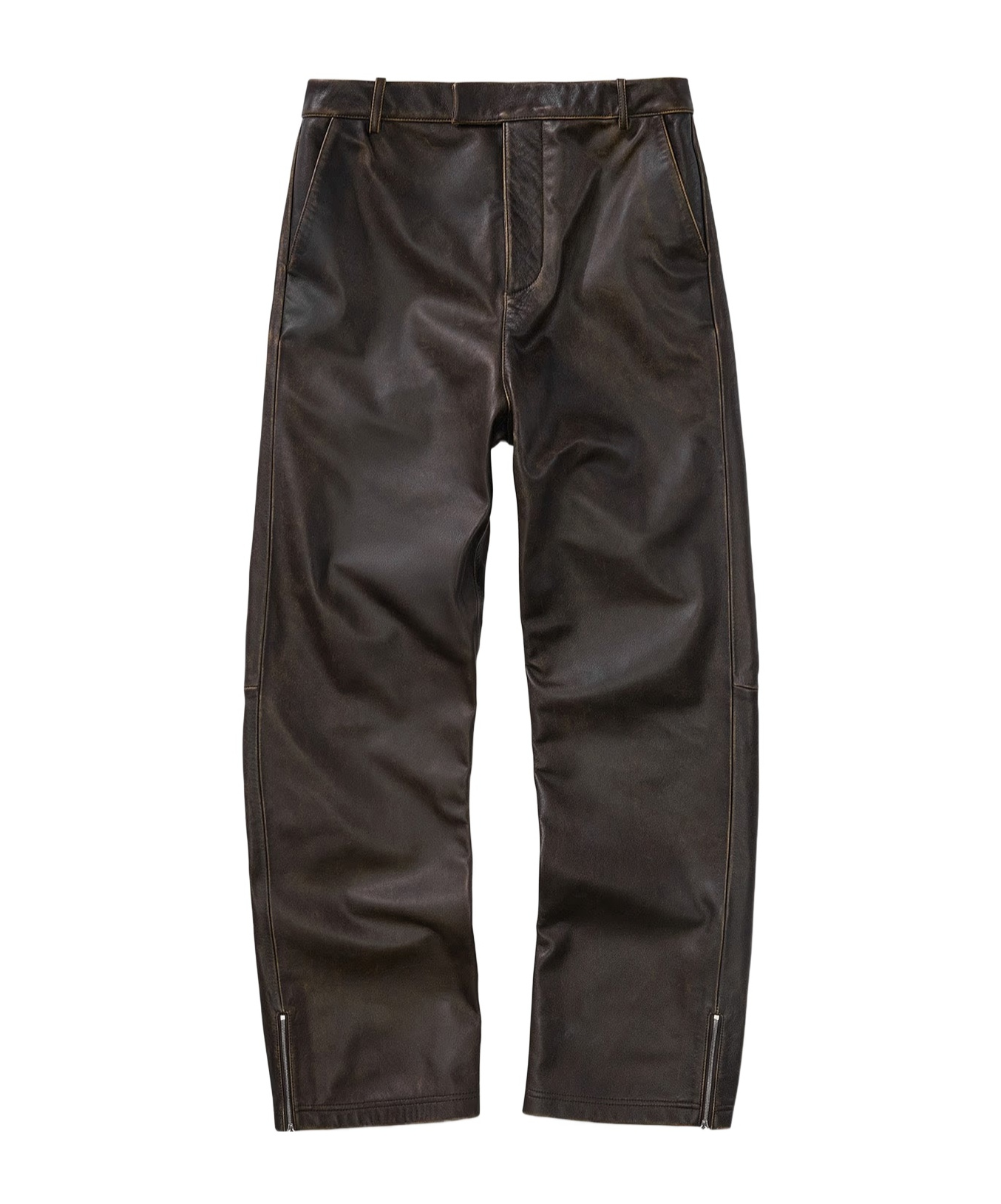 Represent Belt Loop Casual Pants In Black