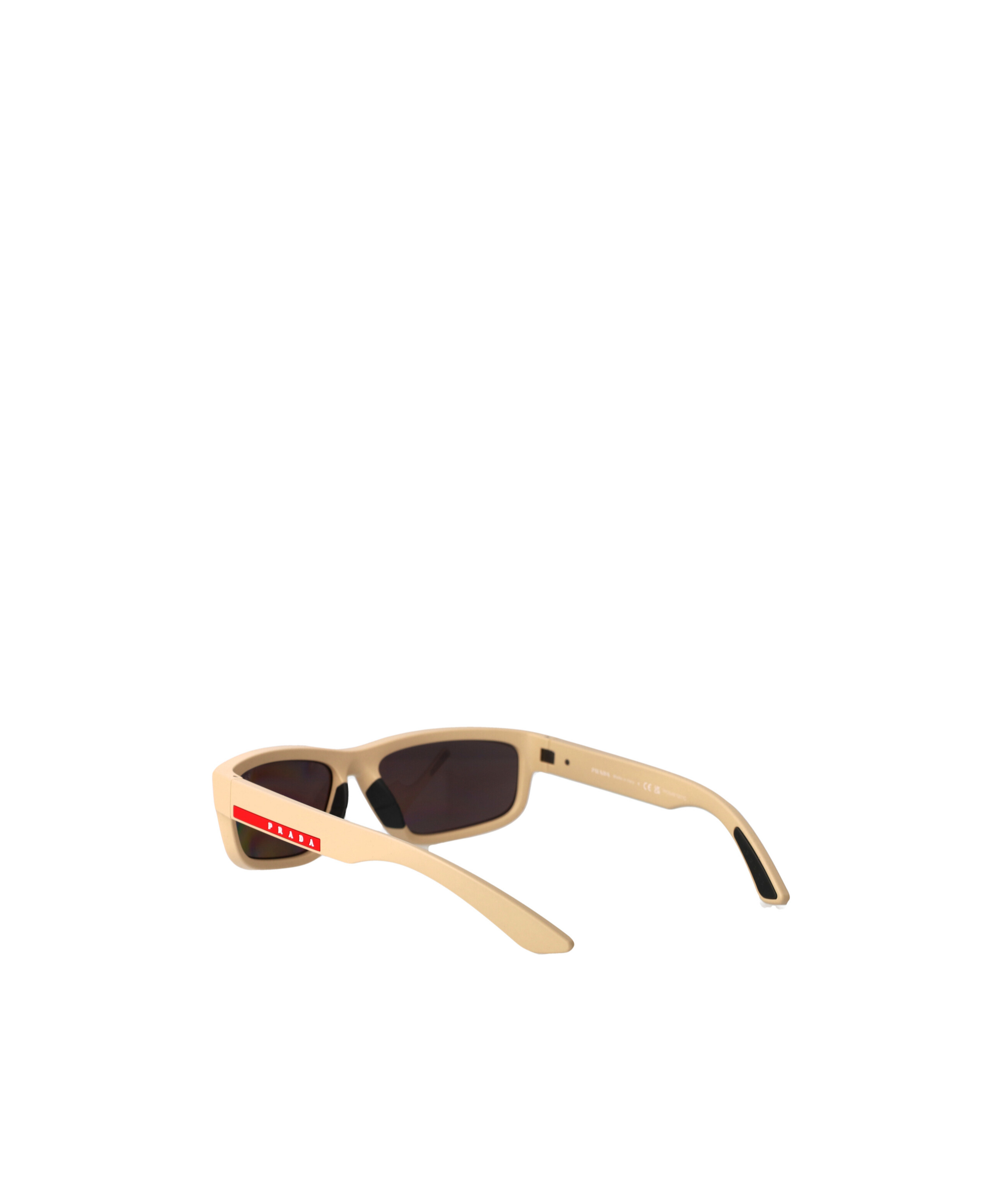 Prada Rectangle-frame Sunglasses In Gray