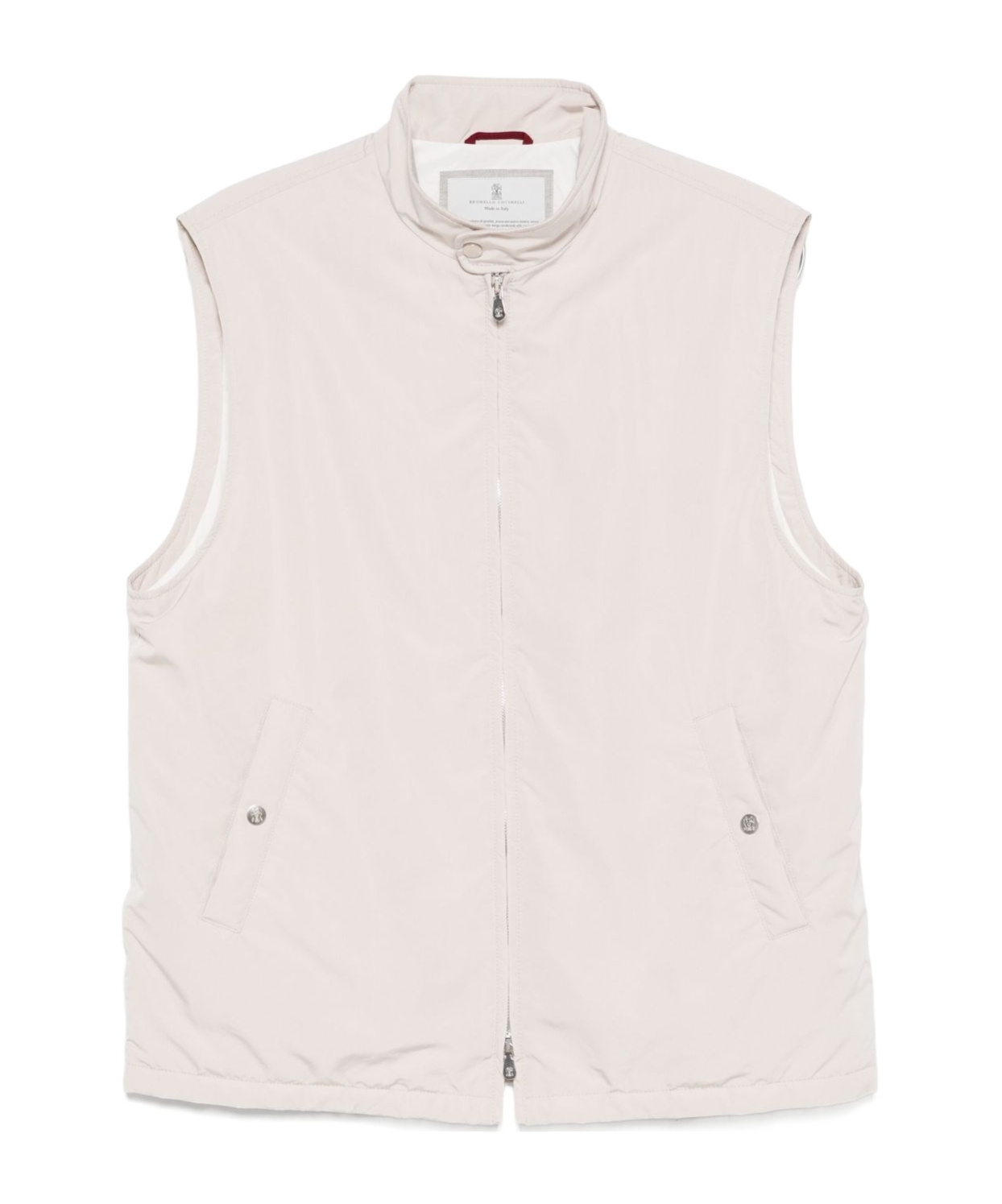 Brunello Cucinelli Water-resistant Gilet In White