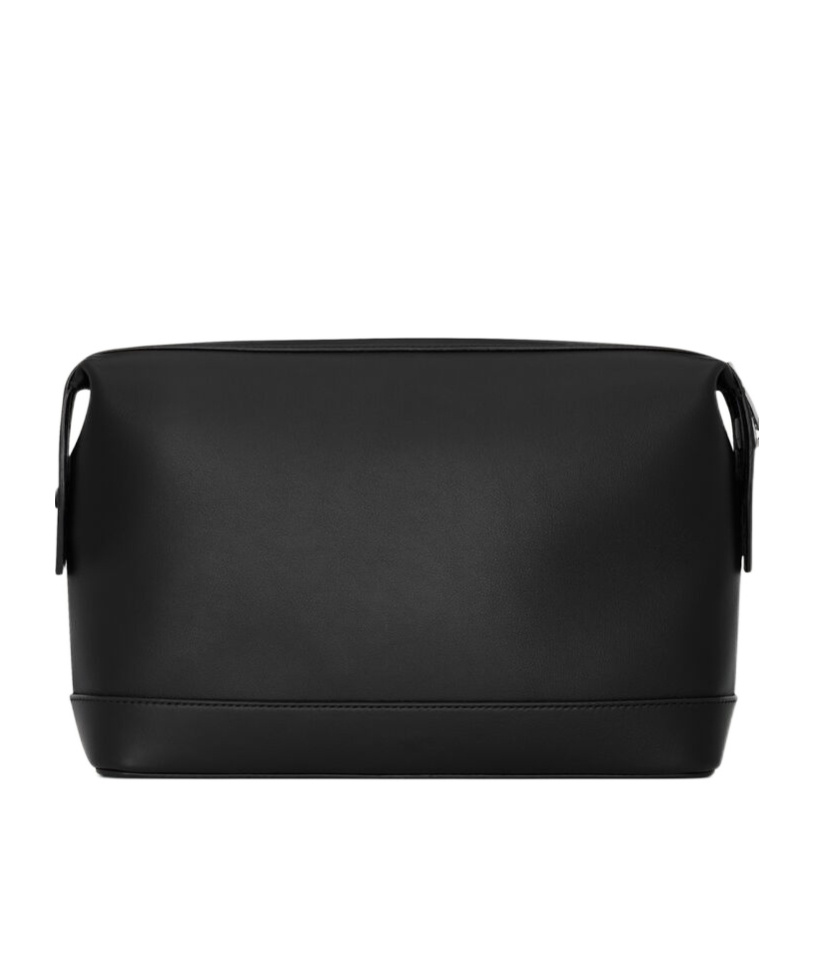 Saint Laurent Small Zipper Clutch In Black