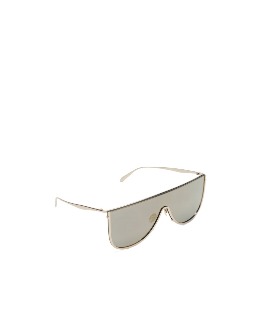 Alaïa Alaia Metal Mask-style Sunglasses Women In Metallic