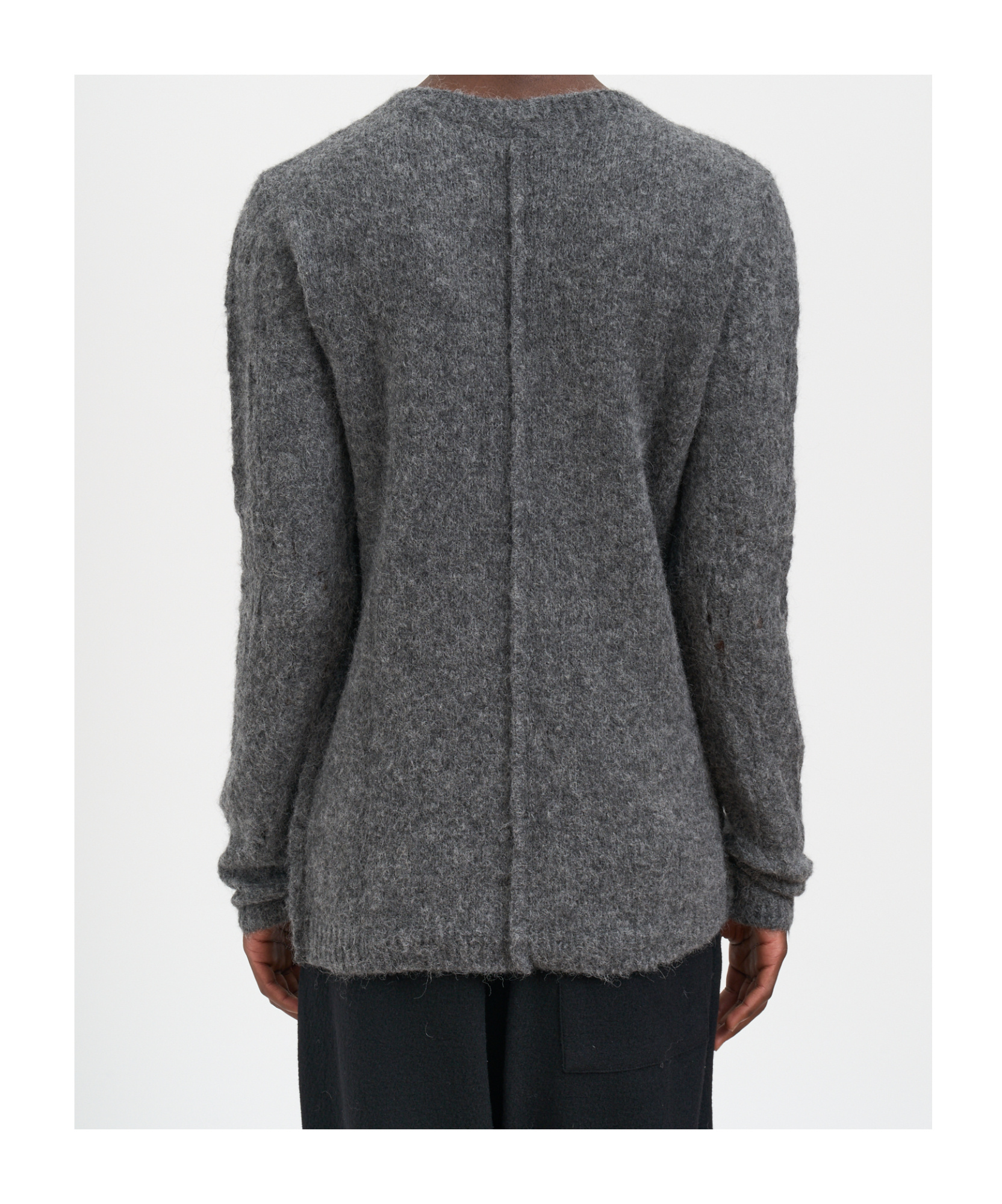 Thom Krom Crew Neck Sweater In Gray
