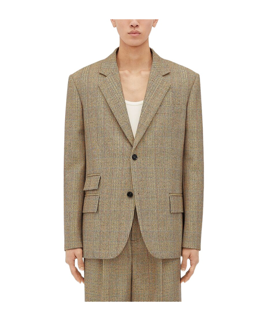 BOTTEGA VENETA PRINCE OF WALES WOOL JACKET