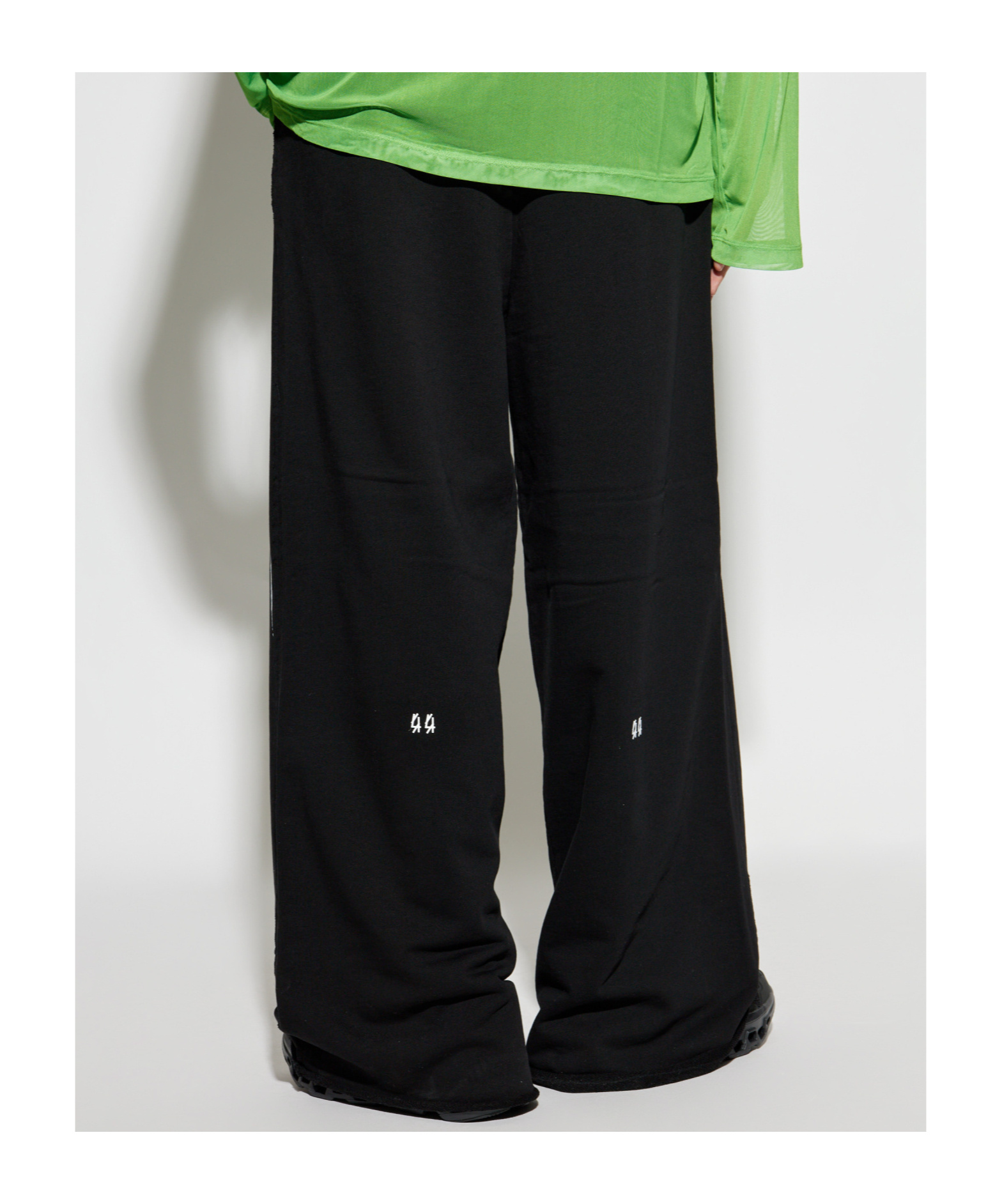 44 Label Group Elastic Waist Sweatpants In Black