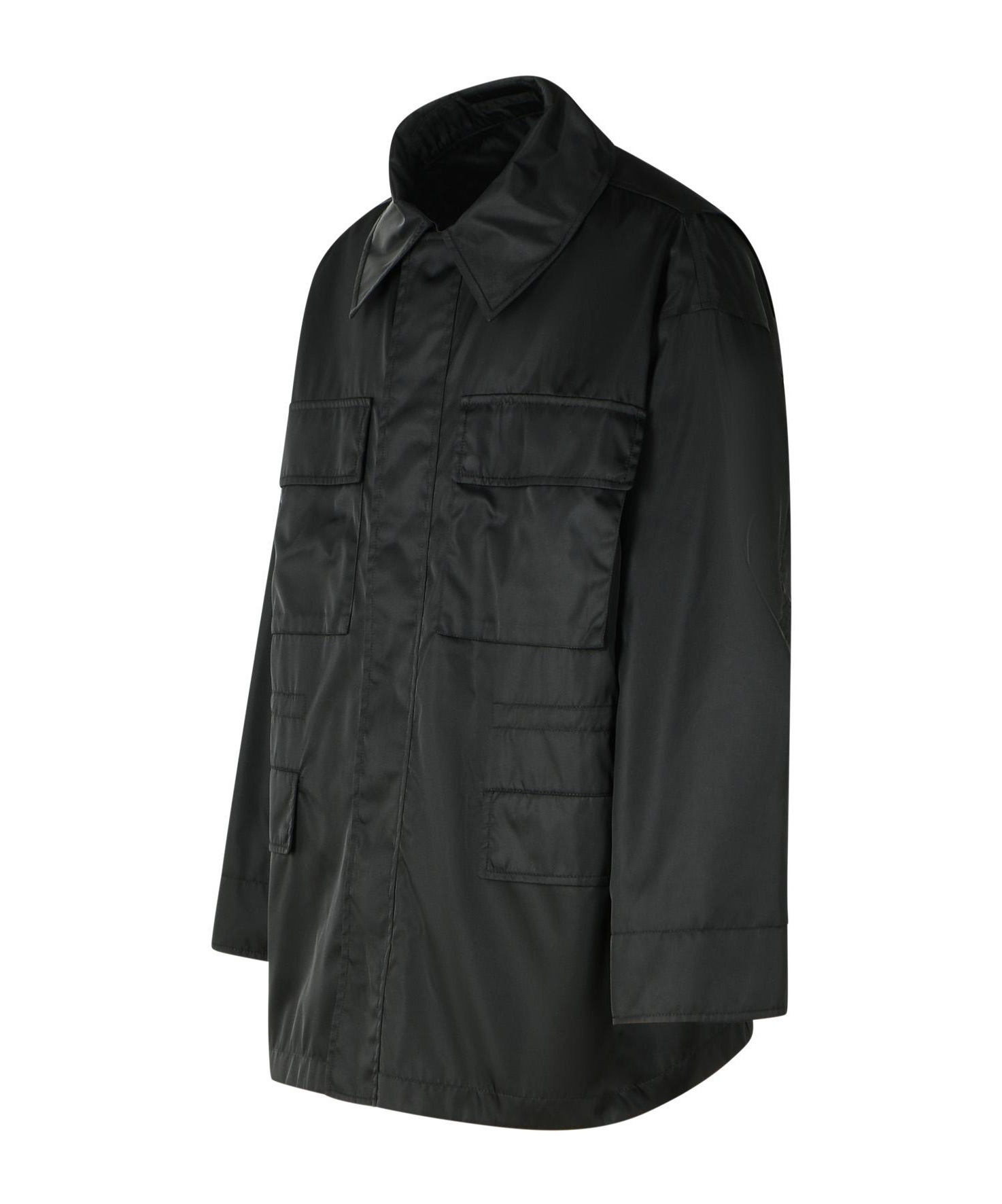 Jil Sander Long-sleeved Casual Jacket In Black