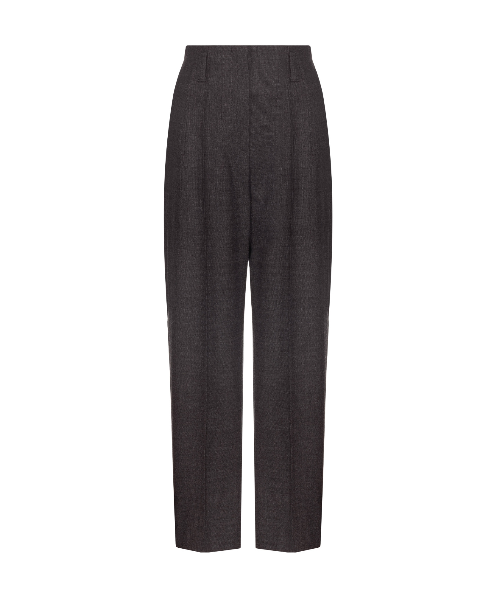 Brunello Cucinelli Tapered Trousers In Black