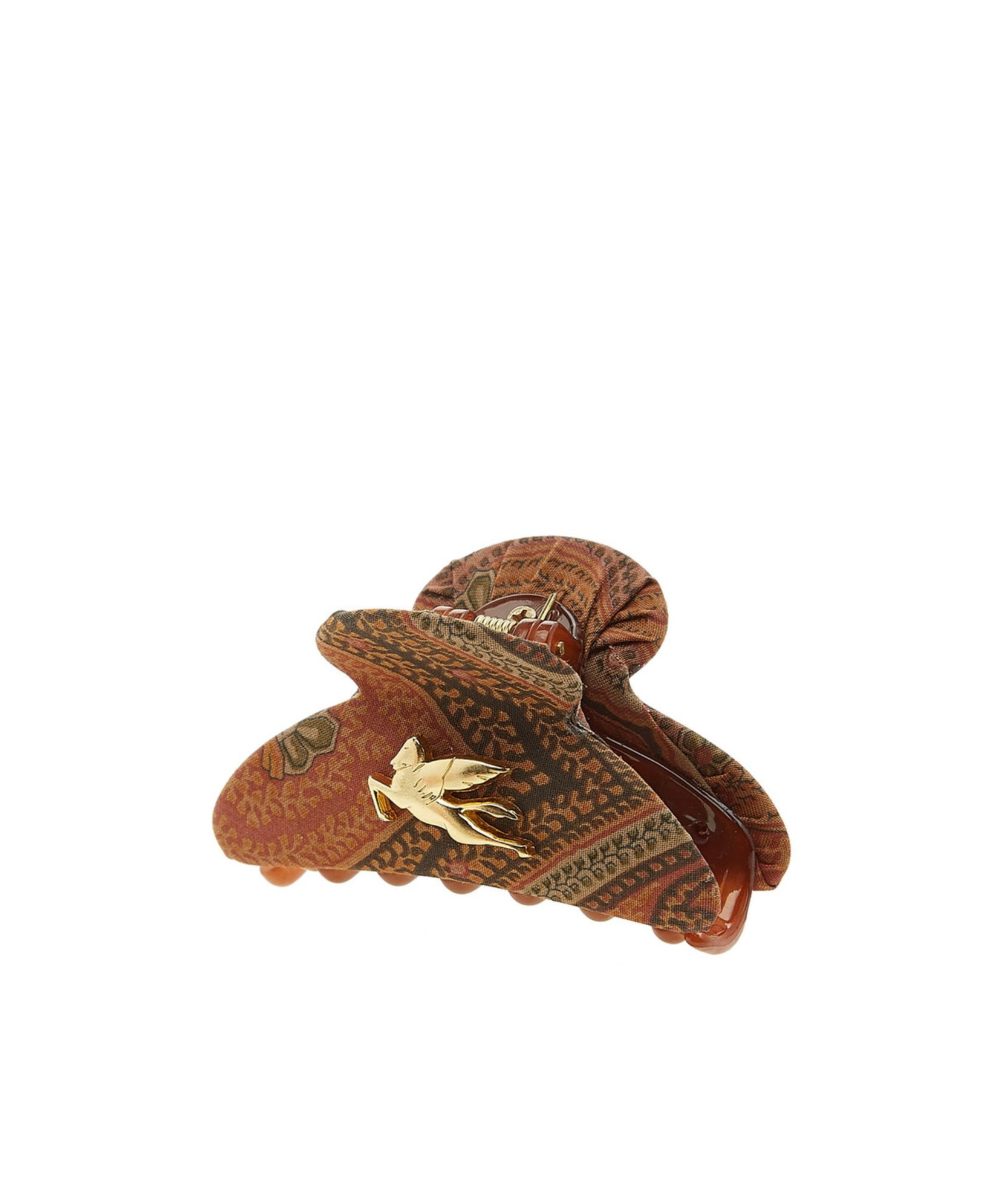 Etro Logo Hair Accessories In Yellow