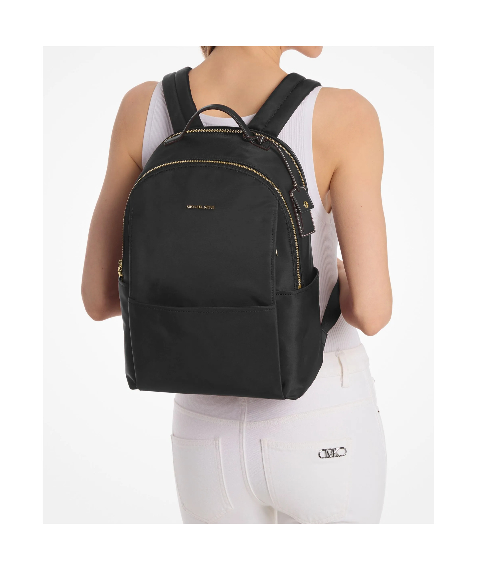 Michael Kors Michael Sable Large Backpack In Black