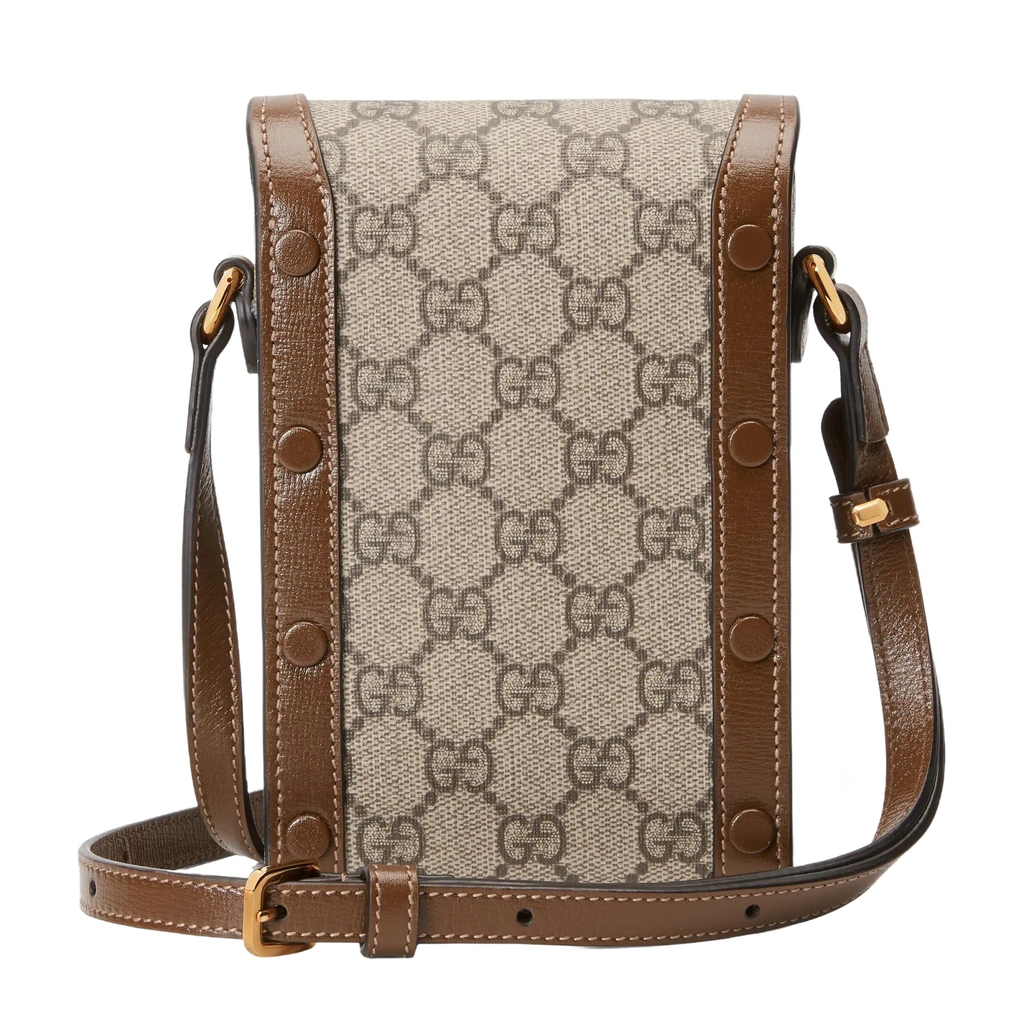 Gucci Horsebit 1955 Mini Bag In Nude