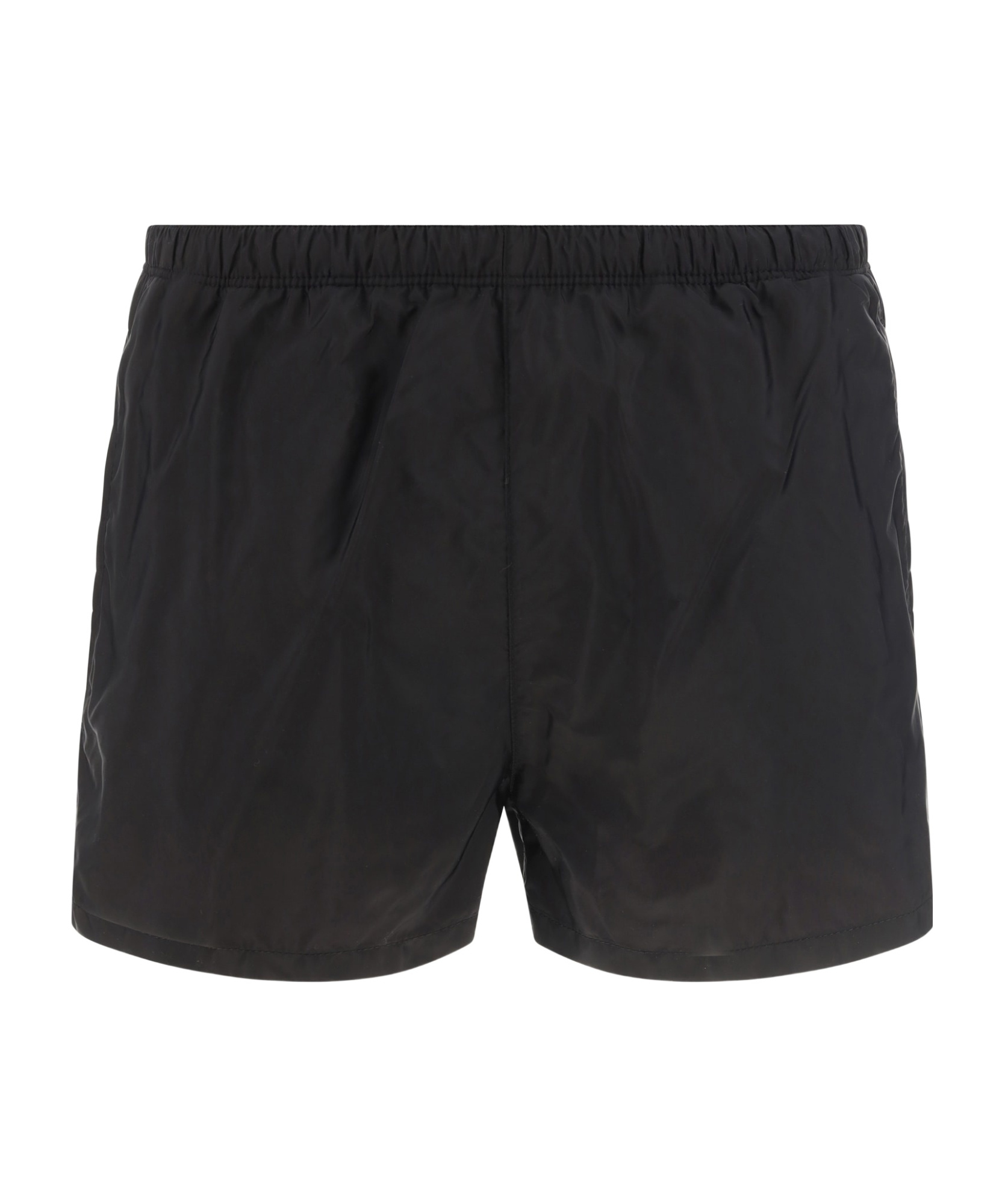 Prada Contrast Stitching Swim Shorts