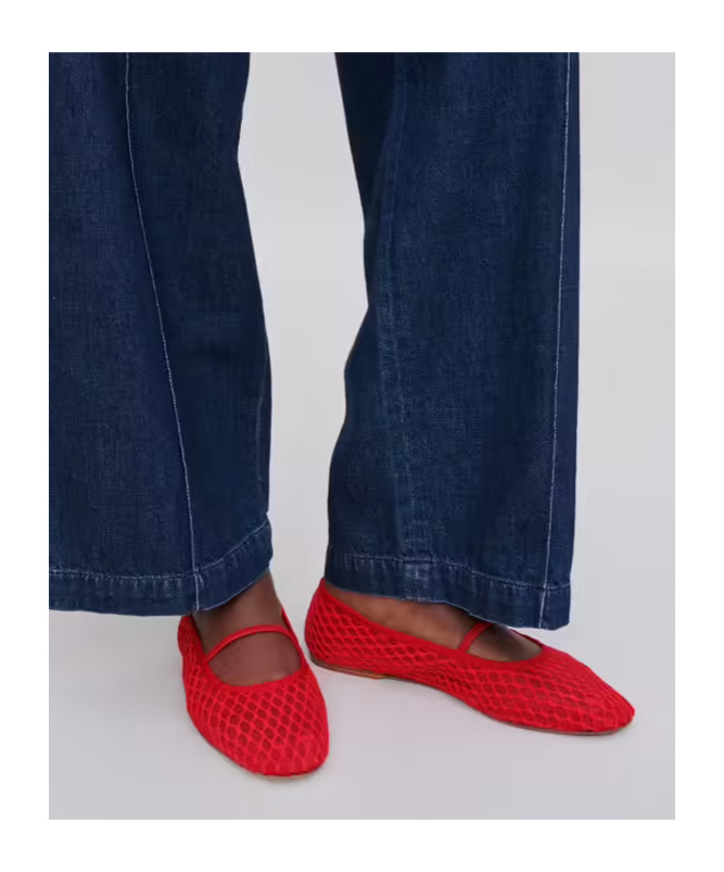 Apc A.p.c. Flat Shoes In Red