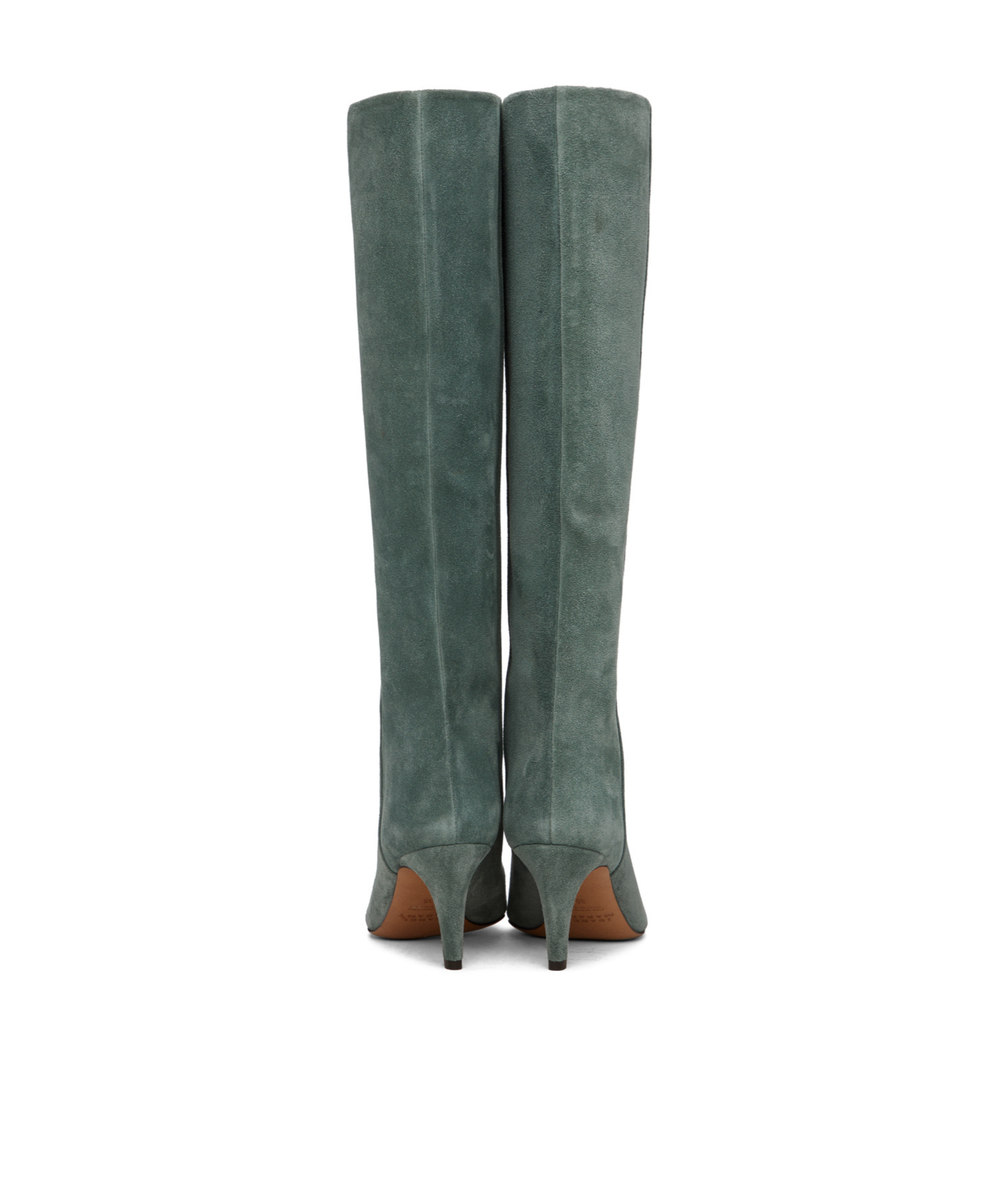 Isabel Marant Laspi High-heeled Boots In Green