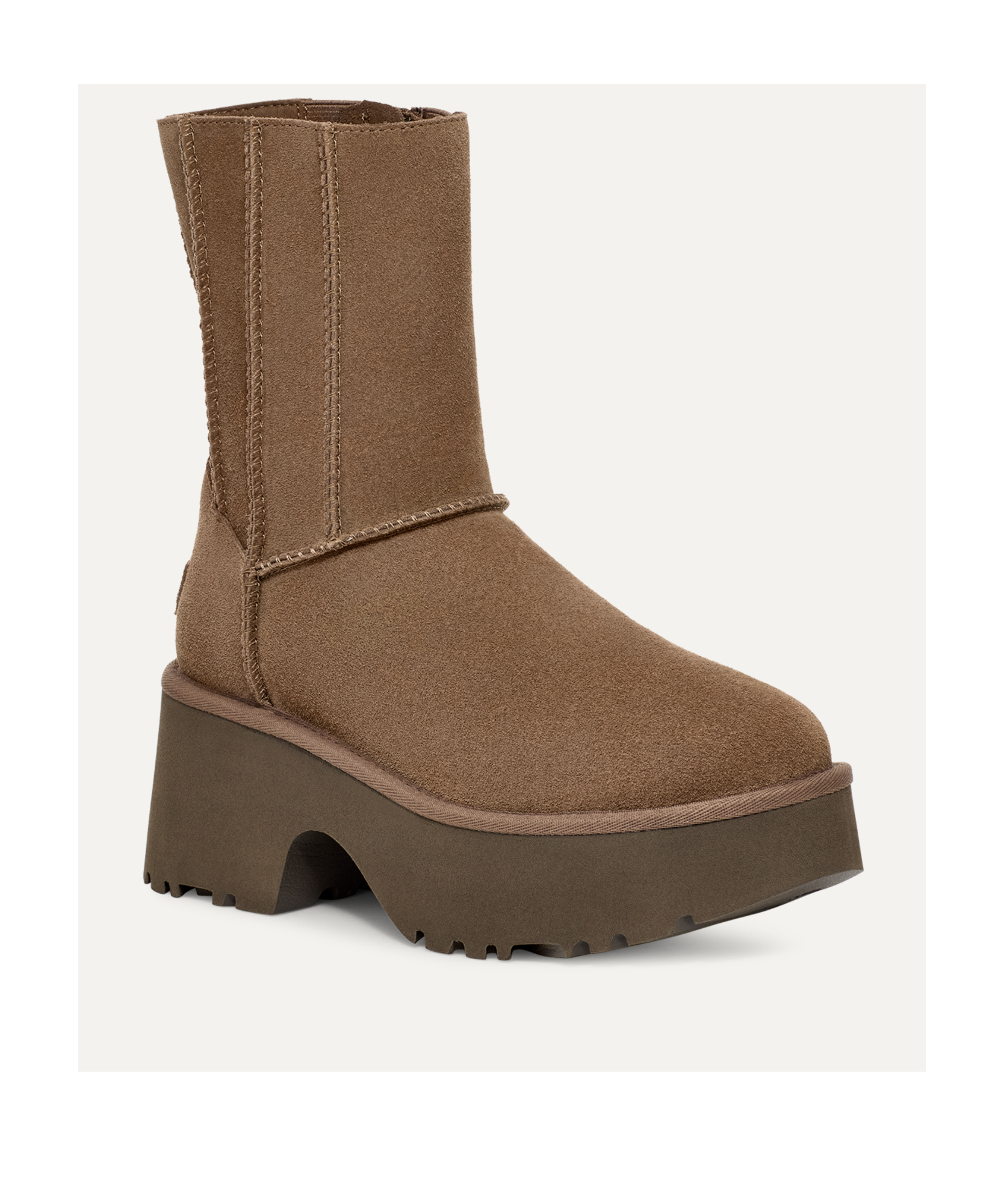 Ugg Classic Twin Seam New Heights Boots In Brown