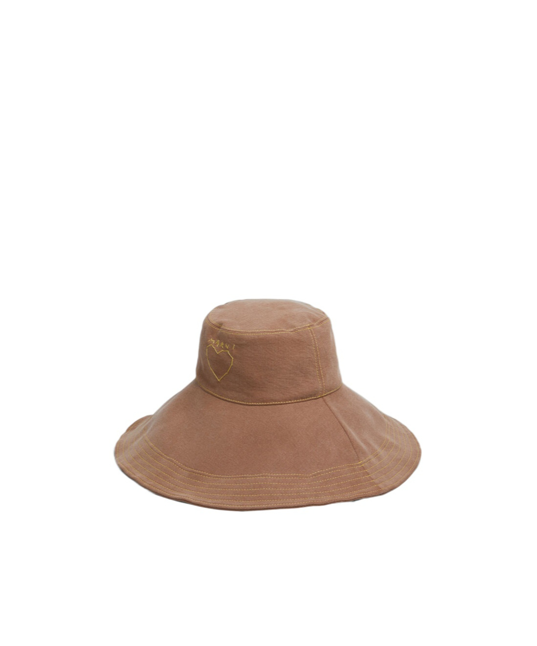 Marni Brown Organic Denim Hat