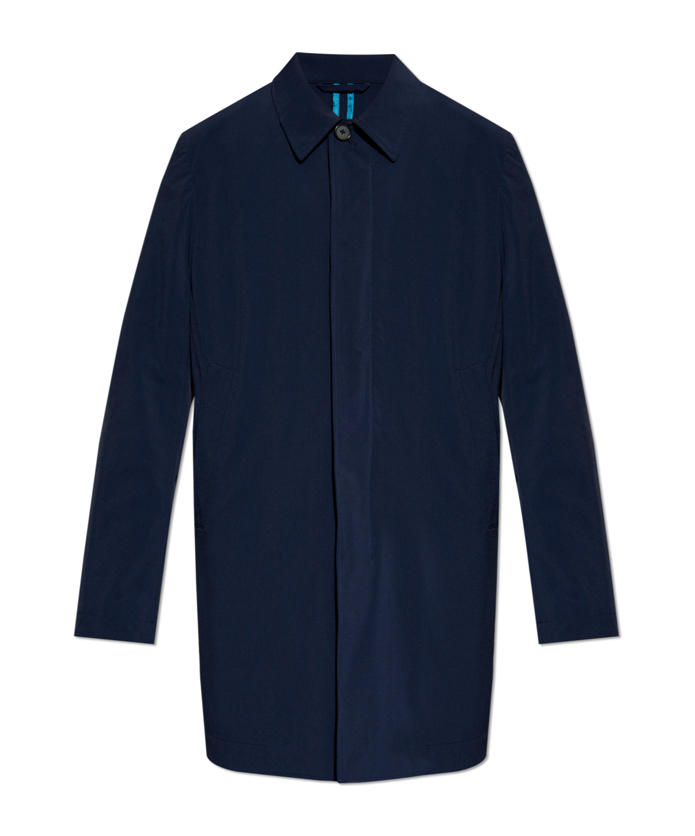 Shop Paul Smith Single-breasted Coat In Black