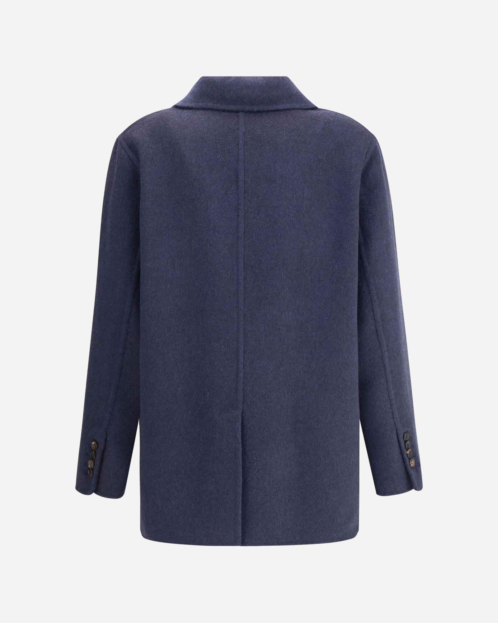 Brunello Cucinelli Structured Caban Jacket With Notched Lapels