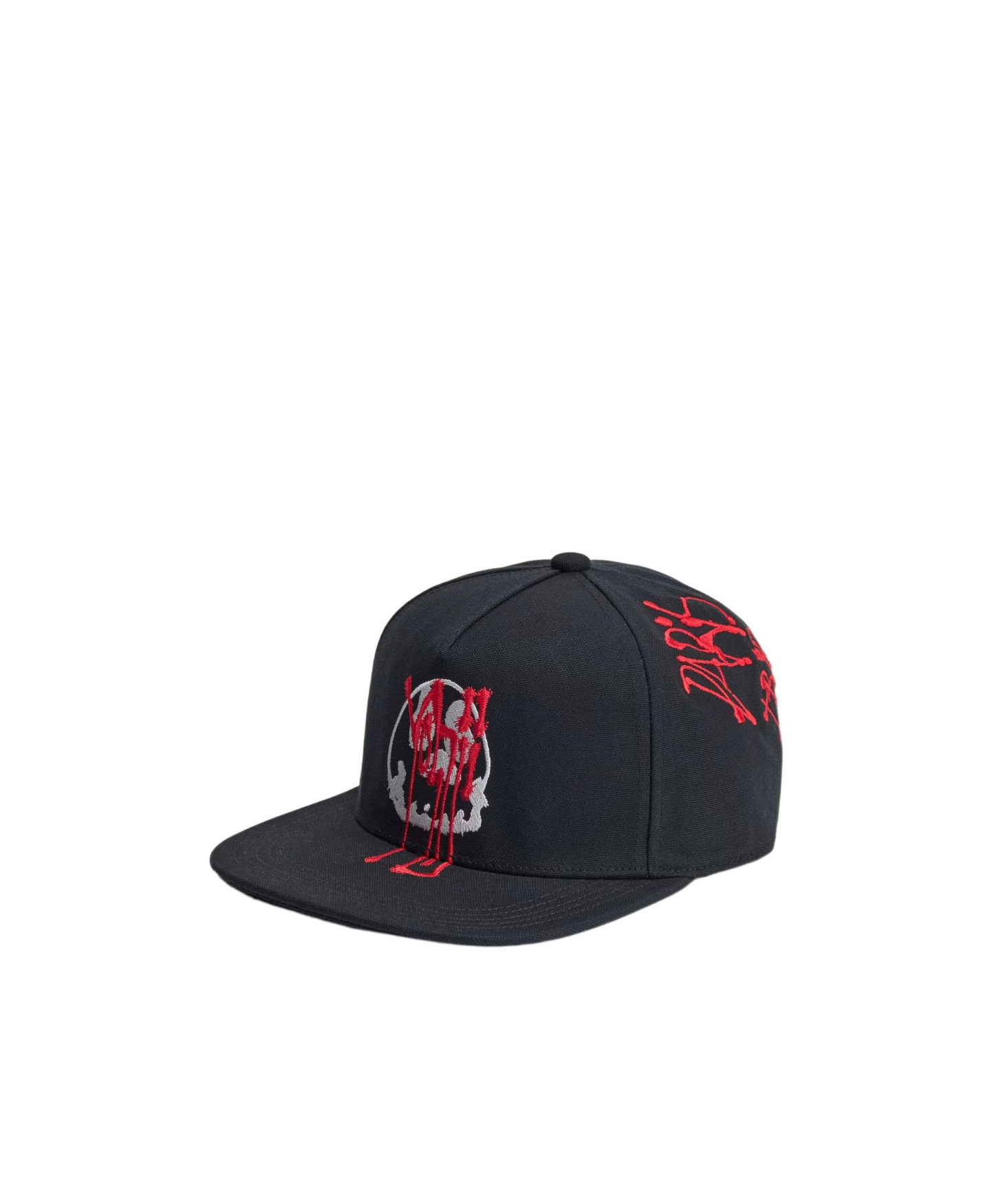 Y-3 Embroidered Baseball Cap In Black