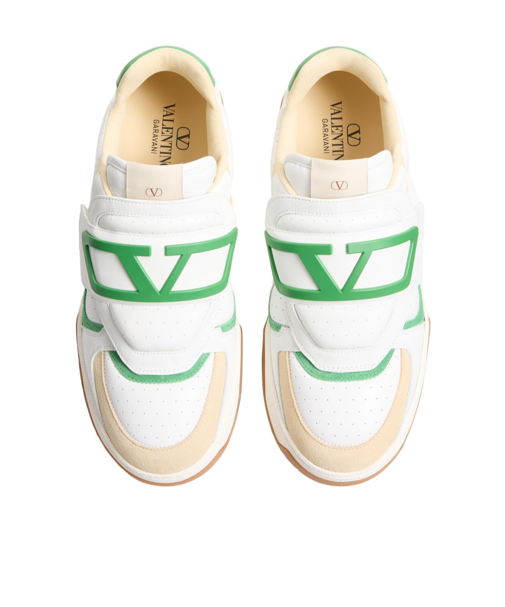 Valentino Garavani Vg Joie De Jouer Sneaker In Nappa Calfskin In White