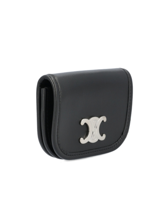 Celine Nano Besace Triomphe Key Hold In Black