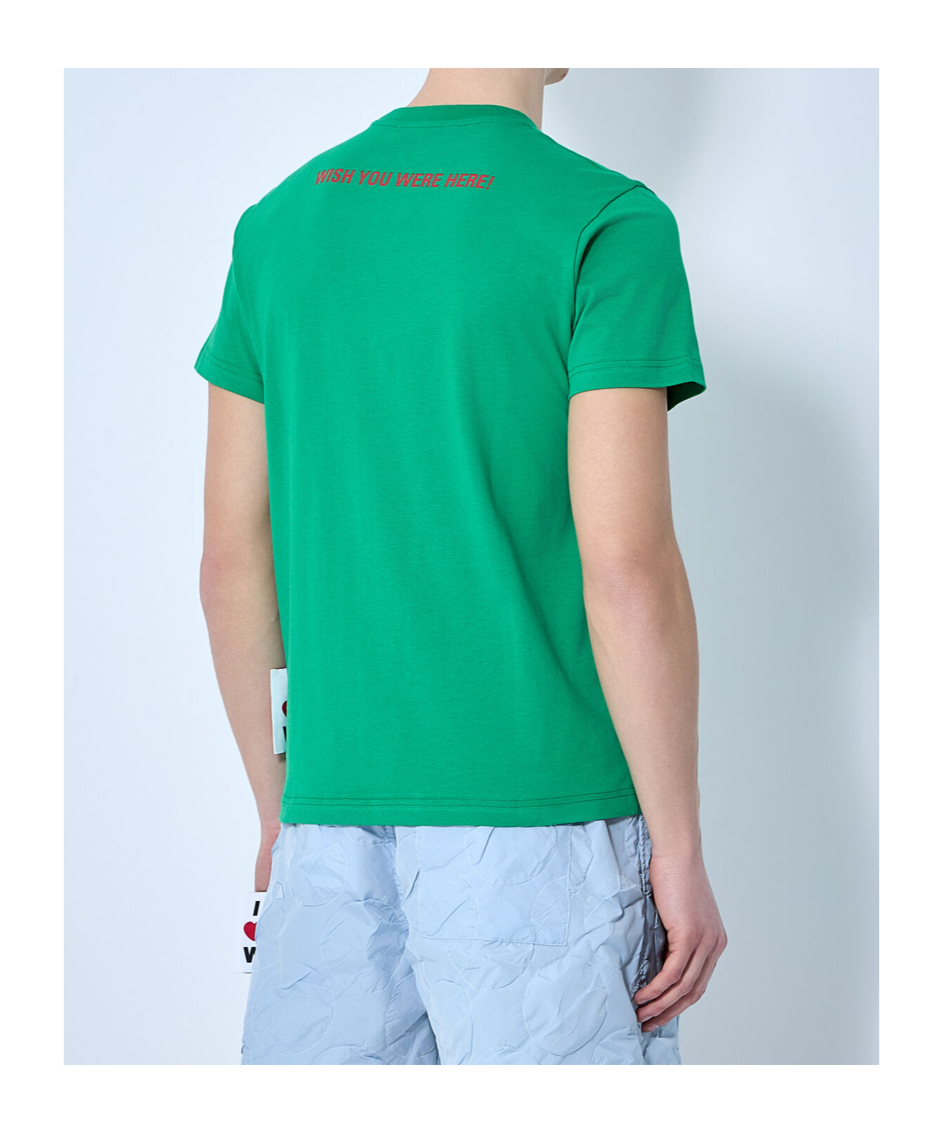 Walter Van Beirendonck Logo Motif T-shirt In Green