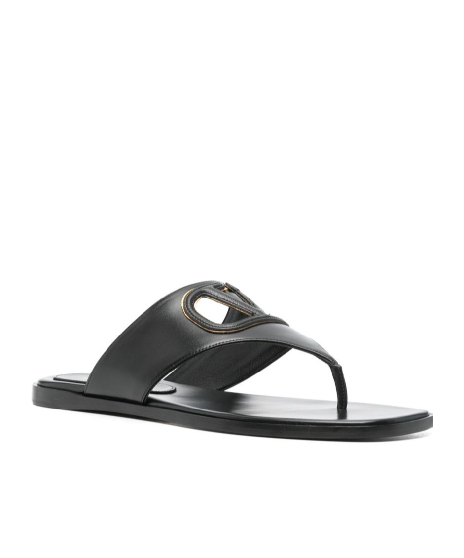 Valentino Slides Woman In Black