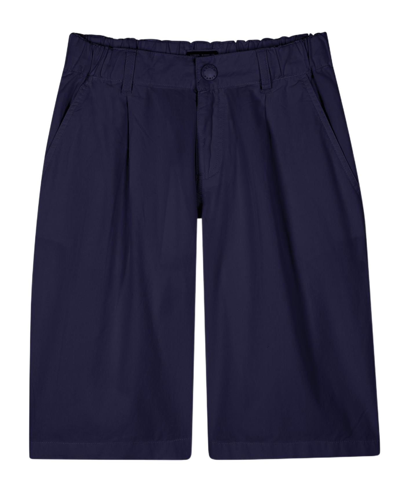 Kenzo Belt-loop Shorts In Black