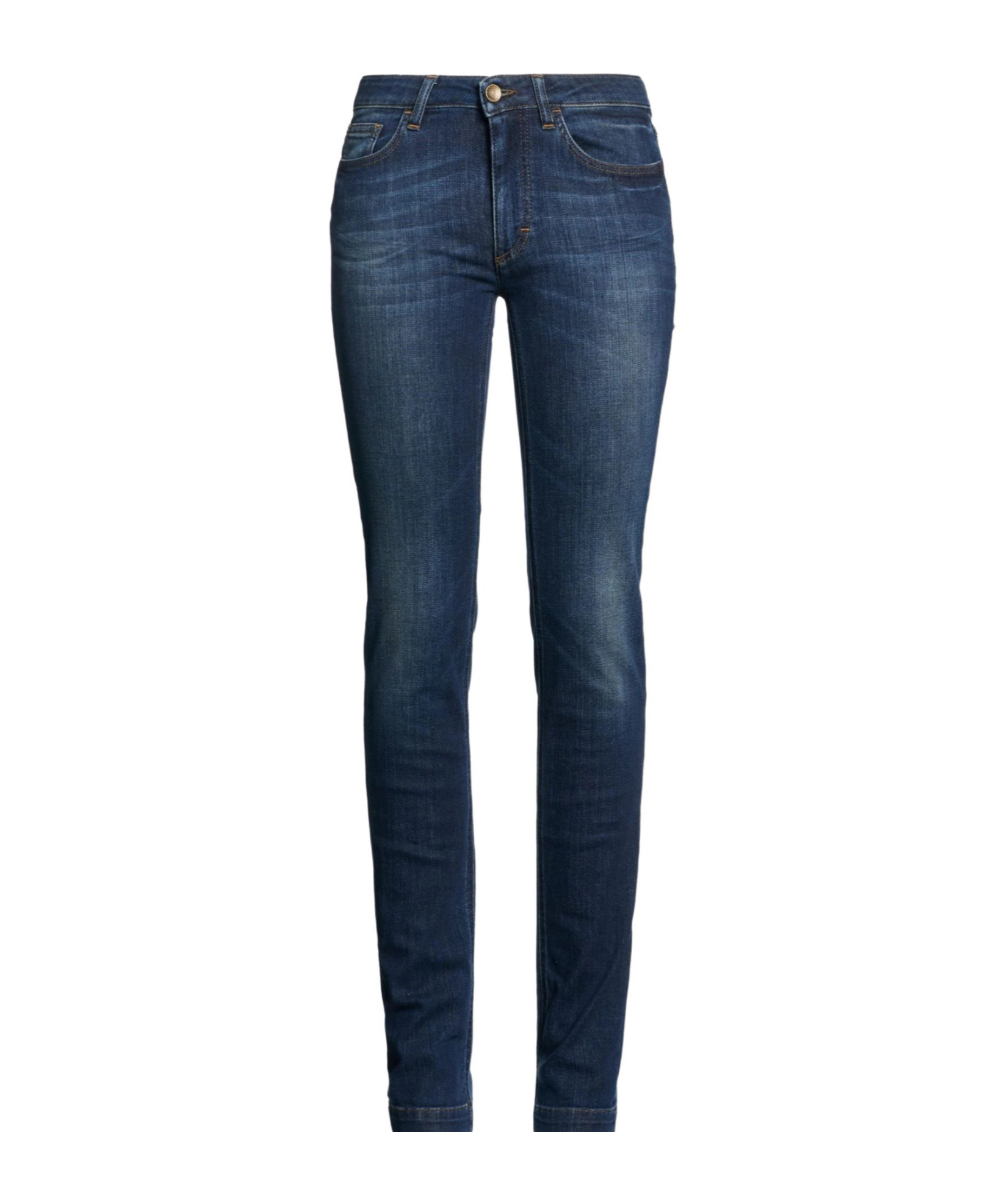 Dolce & Gabbana Dark Skinny Jeans In Blue