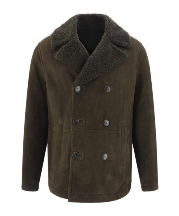 Shop Yves Salomon Long-sleeved Casual Jacket In Black
