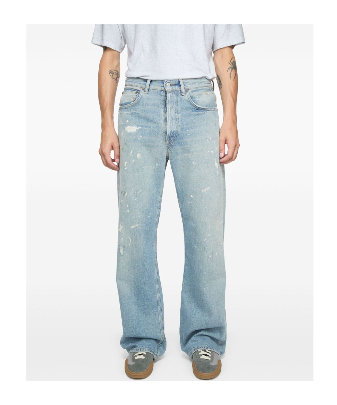 Acne Studios Straight-leg Jeans In Blue