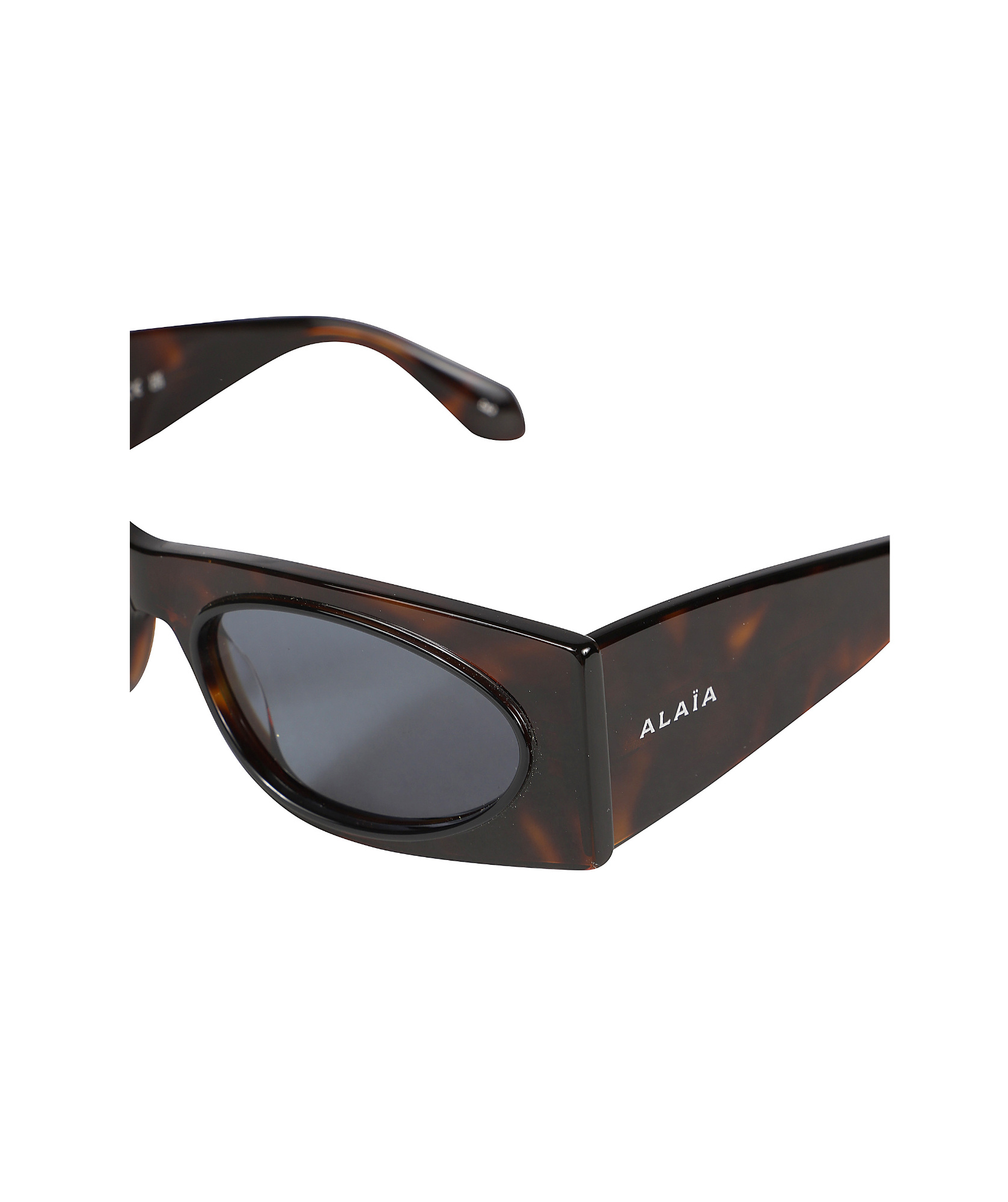 Shop Alaïa Cat-eye Frame Sunglasses In Gray