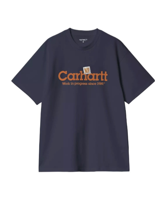 Carhartt Label T-shirt In Black