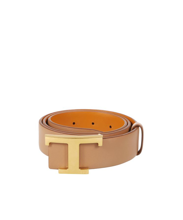 TOD'S TOD'S T-TIMELESS LOGO PLAQUE REVERSIBLE BELT