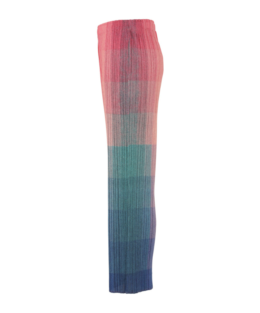 Issey Miyake Pleated Trousers In Multi