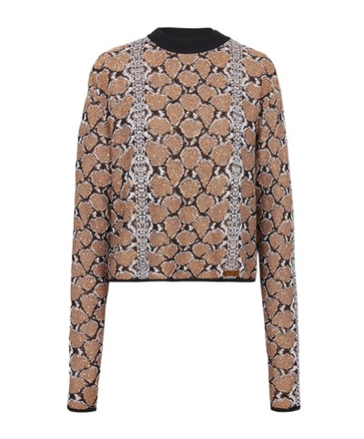Balmain Long-sleeved Knitted Sweater