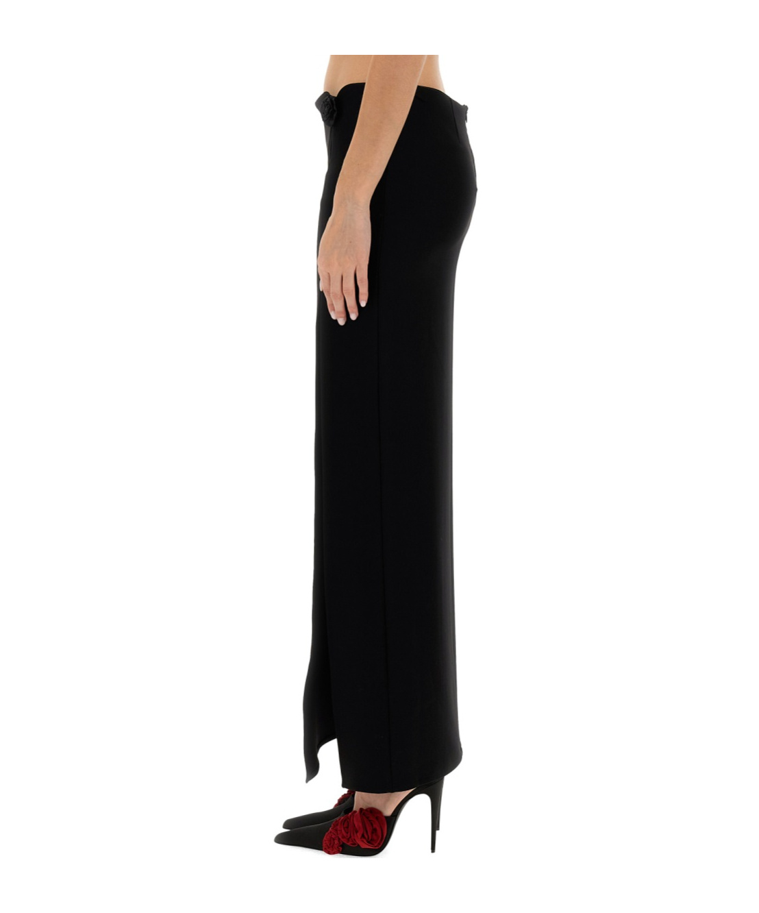 Magda Butrym Long Skirt In Black