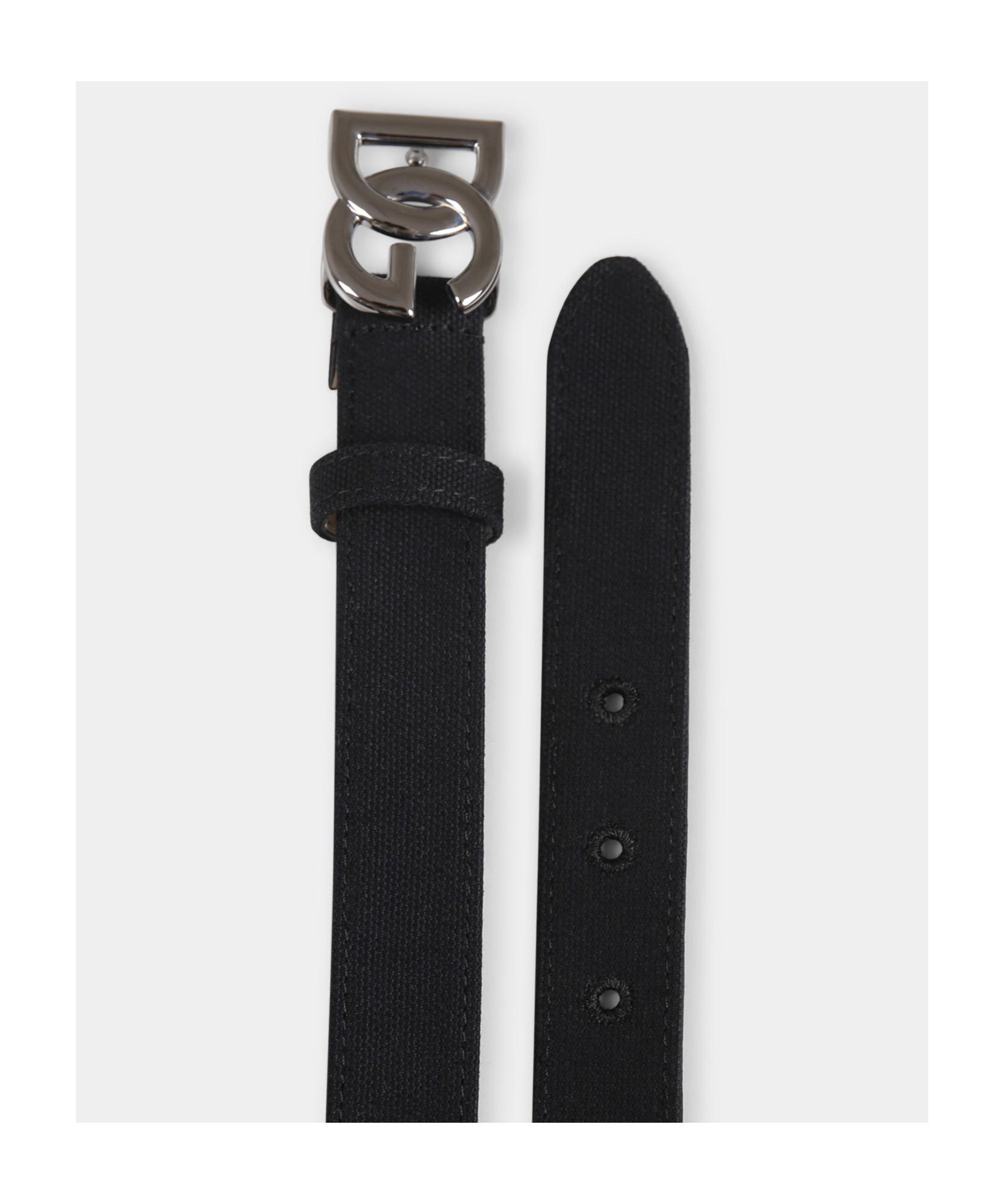 DOLCE & GABBANA LOGO-BUCKLE BELT