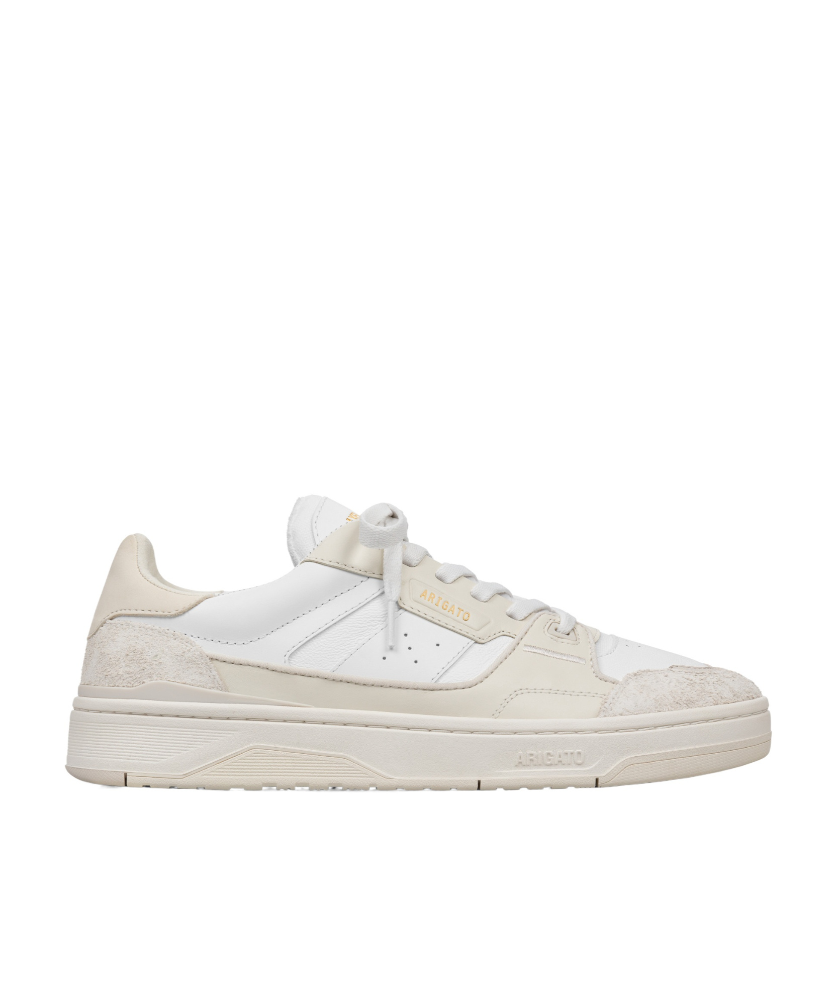 Axel Arigato Beige And White Clay Sneakers In White