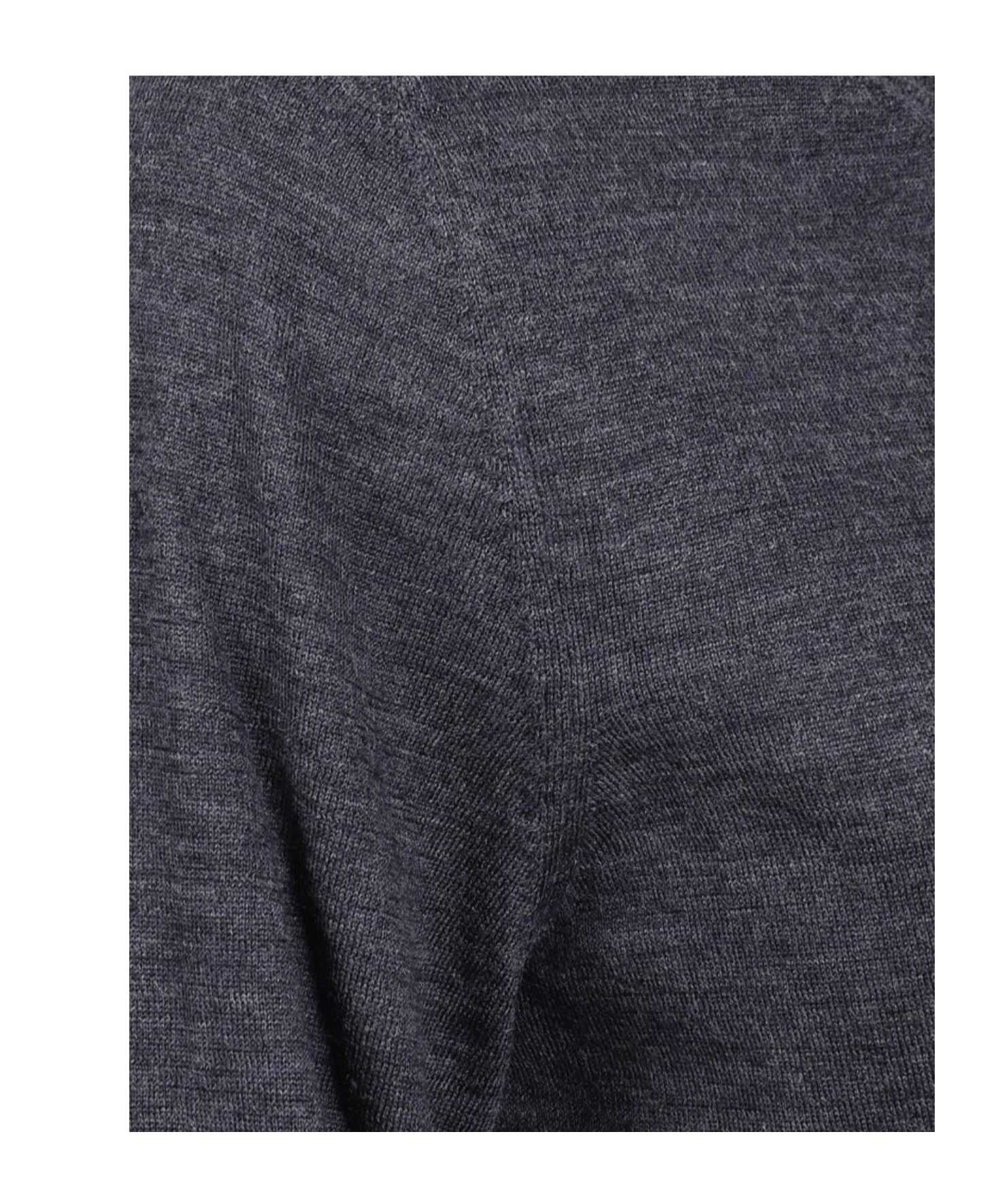 Maison Margiela Crew Neck Sweater In Blue