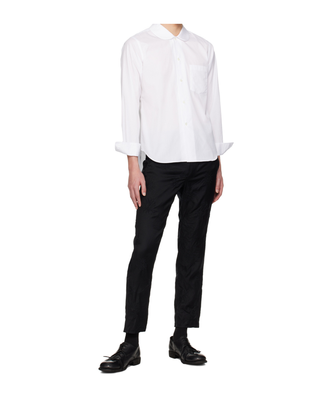 COMME DES GARÇONS BELT LOOPS SLACKS